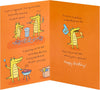 Crocodile Cartoon Design Dad Birthday Card