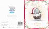Bear In Pudding Outfit Lovely Niece Christmas Card