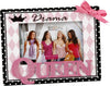 Celebration Girl Talk MDF Frame 3D Letters Drama Queen