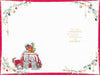 Bears In A Car Wonderful Fiancé Christmas Card