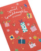 Sweet Presents Design Christmas Card for Granddaughter