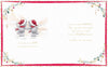 Bears On A Sledge in the Snow Wonderful Husband Boxed Christmas Card