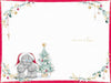 Bears Sat Together Holding Mugs Lovely Friend Christmas Card