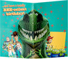 Rex Pop Up Design Grandson Birthday Card