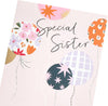 Balloon Design Sister Birthday Card