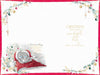 Bears Wearing Hats And Socks Beautiful Fiancée Christmas Card