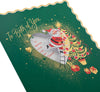 Santa Tree Design To Both of You Christmas Card