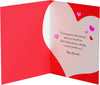 Couple with Leopardprint Design Girlfriend Birthday Card