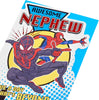 Marvel Miles & Spider Man in City Design Nephew Birthday Card