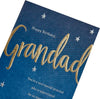 Lettering with Stars Design Grandad Birthday Card