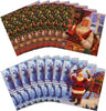 Retro Santa 16 Pack 2 Designs Charity Christmas Cards
