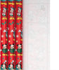 Disney Mickey & Minnie Mouse Design Pack of 3 Christmas Wrapping Paper 4M Each