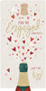 Bottle Of Bubbly Luxury Engagement Congratulations Card