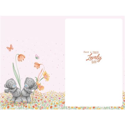 Bears Playing In Flowers From Your Grandchildren Mother's Day Card