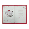 To Both of You Couple Walking in Winter Wonderland Design Christmas Card