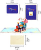 Train Full of Wishes 3D Pop Up Birthday Card