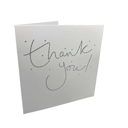Pack of 48 Glitter Finished Thank You Cards by Carlton 