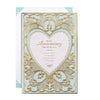 Intricate Traditional Floral Design Anniversary Card