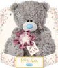 Me to You Tatty Teddy 'Wonderful Nan' 15cm Plush Bear On Gift Plinth Official Mother's Day Collection