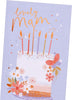 Cake Design Mam Birthday Card