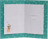 Beautiful Eastern Print Design Husband Birthday Card
