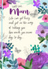 Willow Bouquet Mum Birthday Card