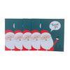 Pack of 20 Santa Small Blank Christmas Thank You Cards with Envelopes