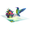 Wings of Wonder Hummingbird Whispers 3D Pop Up Greeting Card