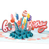 Balloon Bliss Sprinkle Joy 3D Birthday Pop Up Card