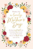 Floral Artwork And Verse Beautiful Mother's Day Card