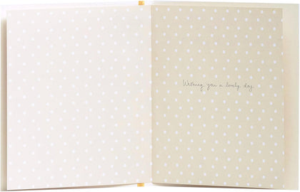 Little Church Design Christening Card