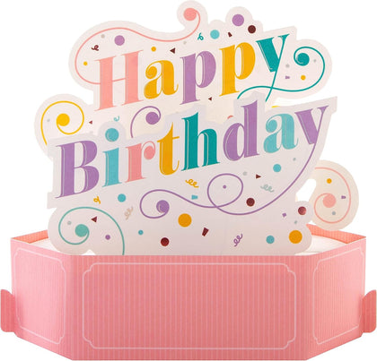 Paper Wonder 3D Pop-Up Colourful Banner Design Birthday Card