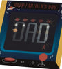 Retro Lenticular Game Design Dad Father's Day Card