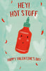 Hot Sauce Funny Valentine's Day Card
