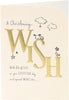 Sentimental Wish Design Christening Card
