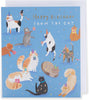From The Cat Cute Design Birthday Card
