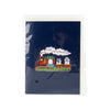 Birthday Train Adventure German Pop Up Greeting Card with Gift Pockets