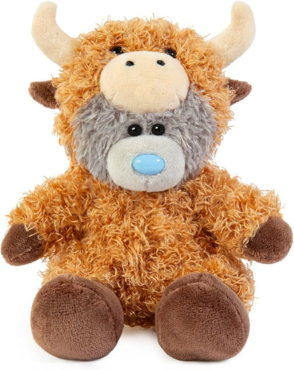 Me to You Tatty Teddy Plush Bear Dressed As Highland Cow Official Collection
