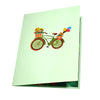A Journey of Joy and Color Bloom Ride 3D Pop Up Greeting Card