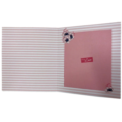 Happy Mothers Day Pink Sketchbook Sweet Me to You Bear Open Card