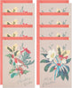 Multipack of 8 RHS Rose & Robin Design Christmas Cards