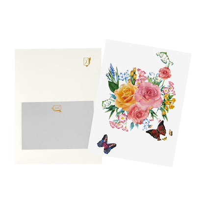 Wings of Joy Butterfly & Flower Pop Up Card