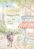 Couple Walking Past Boulangerie Handsome Husband Luxury Handmade 3D Effect Valentine's Day Card
