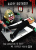Violent Veg Expect You To Fry Open Funny Humourous Birthday Card