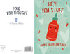 Hot Sauce Funny Valentine's Day Card