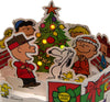 3D Light & Music Pop Up Peanuts Seasons Xmas Tree Christmas Card