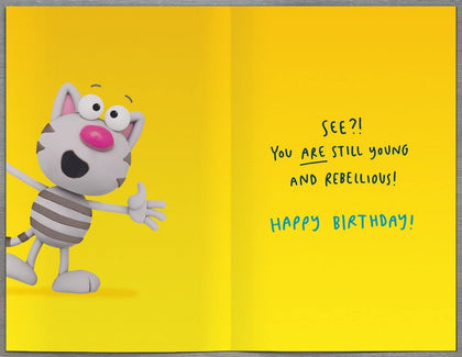 Do Not Open Humour 70th Birthday Card