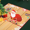 Holiday Magic Santa & Tree 3D Pop Up Christmas Card