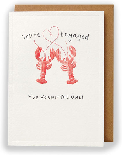 Kindred You Found The One Engagement Congratulations Card