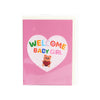 Bundle of Joy Welcome Baby Girl Pop Up Card